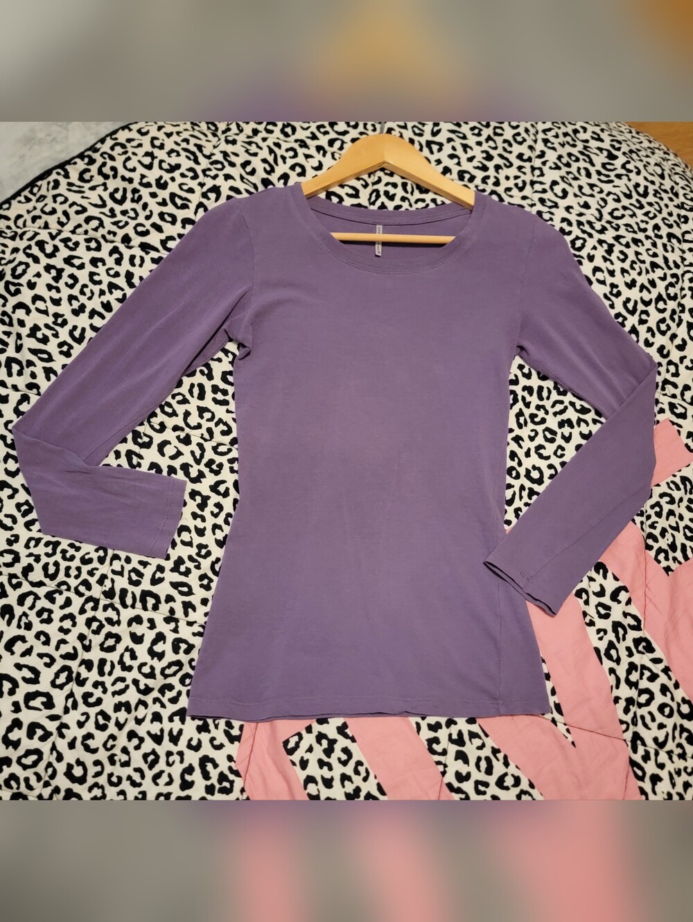 Tresics Purple Cotton long sleeve shirt